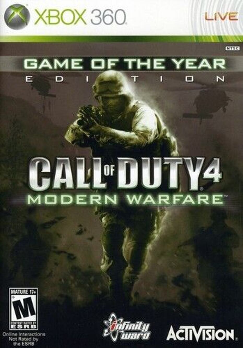 Call of Duty: Modern Warfare Game of the Year - Microsoft Xbox 360